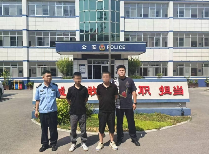 蒲城公安勸投2名逃犯